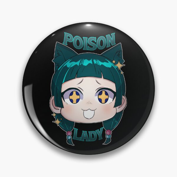 Item preview, Doodle Poison Lady  designed and sold by Ninaa-Art.