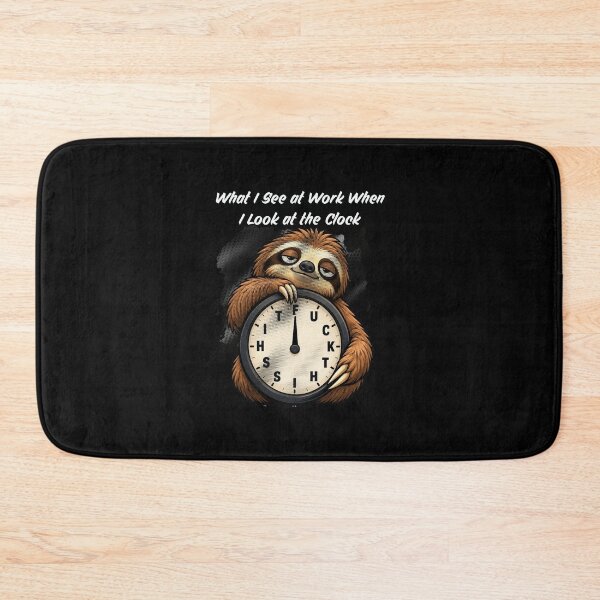 Item preview, lock Watching Sloth | Funny Workplace Humor & Sarcastic Saying designed and sold by Cree8if.
