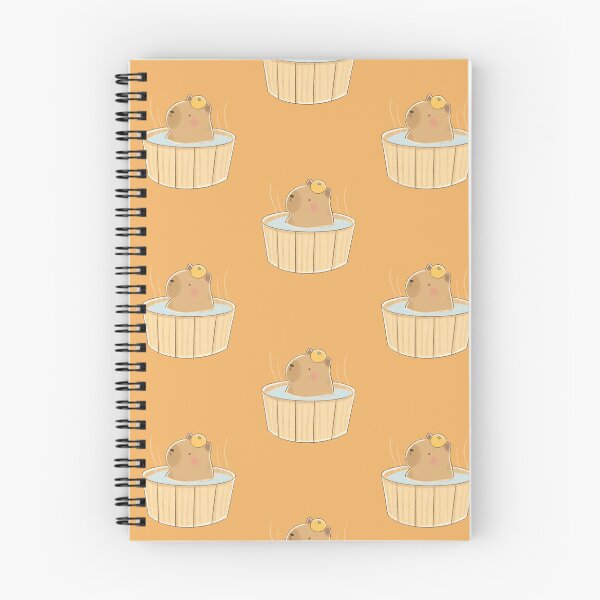 Item preview, capybara showering designed and sold by JuliaVang.