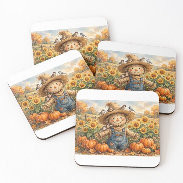 Item preview, Scare crow in the fall designed and sold by Tonyasartprints.