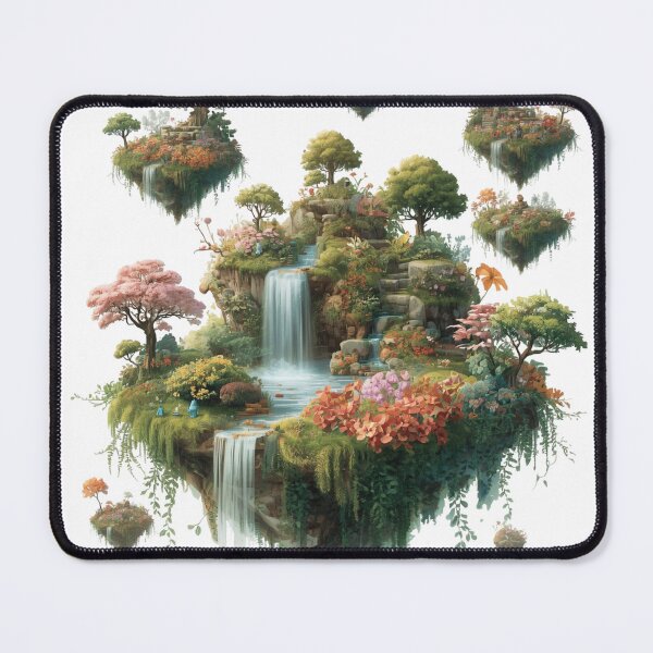 Item preview, Floating Islands Botanical Garden designed and sold by catcurio.