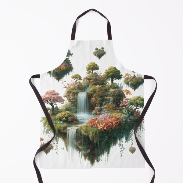 Item preview, Floating Islands Botanical Garden designed and sold by catcurio.