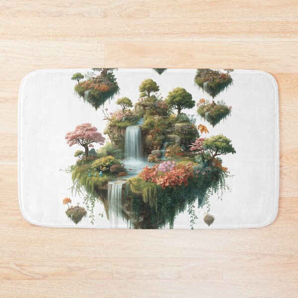 Item preview, Floating Islands Botanical Garden designed and sold by catcurio.