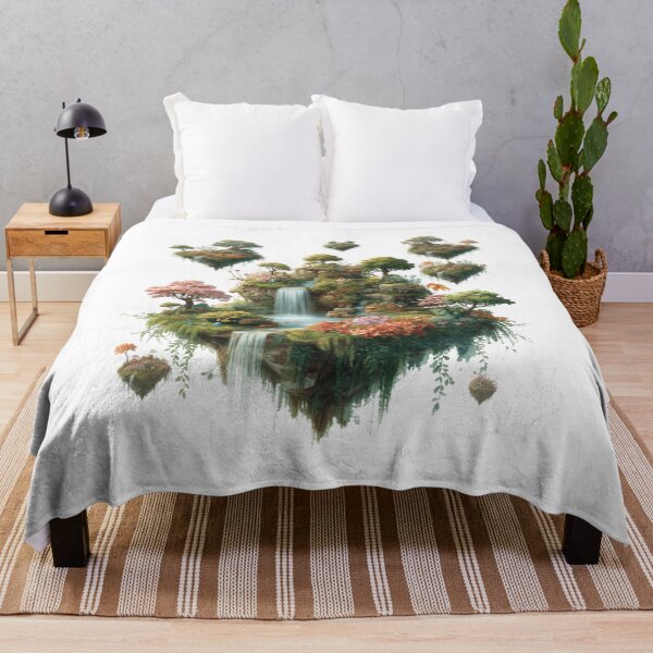 Item preview, Floating Islands Botanical Garden designed and sold by catcurio.