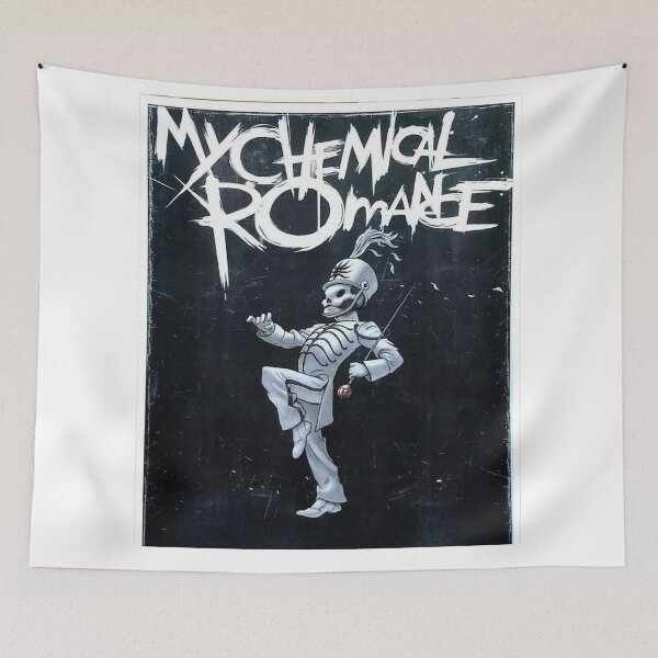 Artikelvorschau, Originales, individuell gestaltetes Vintage-Musikposter von My Chemical Romance – Wandkunst entworfen und verkauft von Cool Robot Bro..