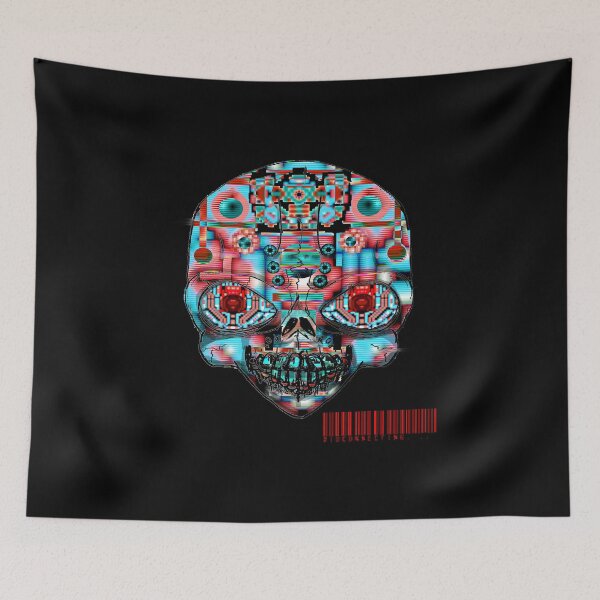 Item preview, Interdimensional Alien AI Virus Skull designed and sold by EldritchOgre.