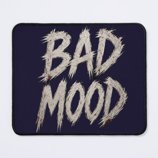 Item preview, Bad Mood Vintage Punk Rock Text Aesthetic designed and sold by chicworld2026.