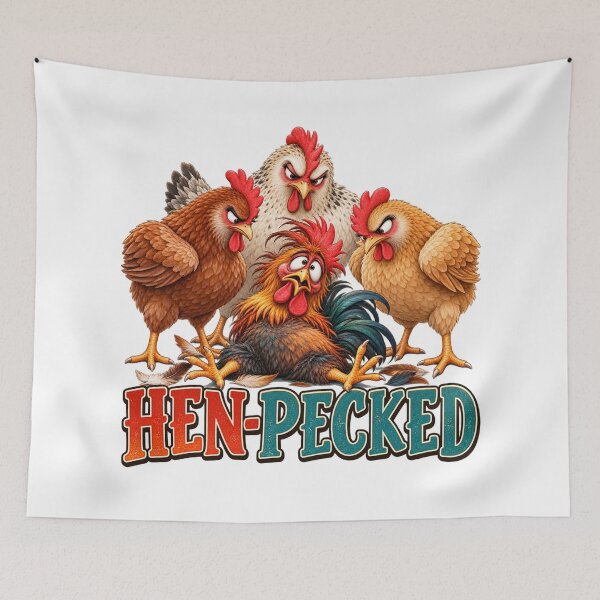 Item preview, Hen-Pecked Rooster designed and sold by J-CCreations.