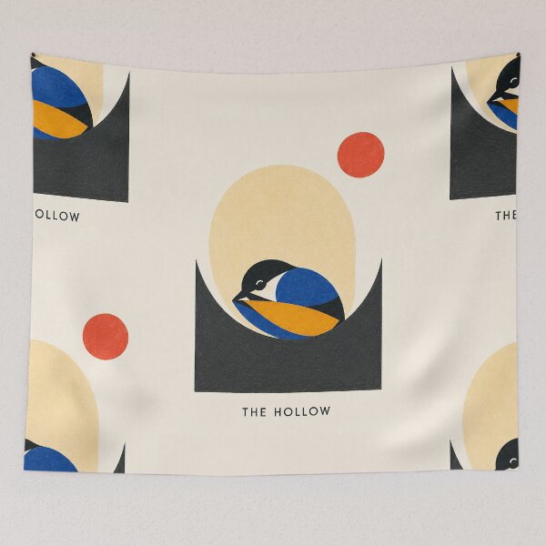 Item preview, Mid Century Bird Wall Art | The Hollow Cozy Print designed and sold by Filora Atelier | Bird Art.