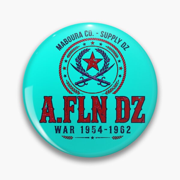 Artikelvorschau, AFLN DZ Krieg 1954-1962 Sternenschwerter Emblem entworfen und verkauft von the wellness script.