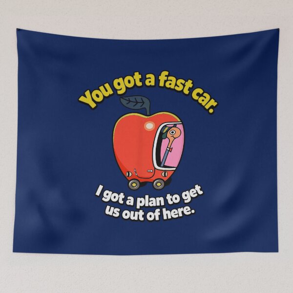 Item preview, You Got A Fast Car Retro Sarcastic Vintage Automotive designed and sold by gwynnoble.