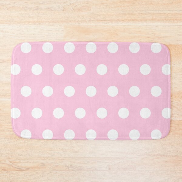 Item preview, Large white polka dots on rose pink designed and sold by Nolan6.