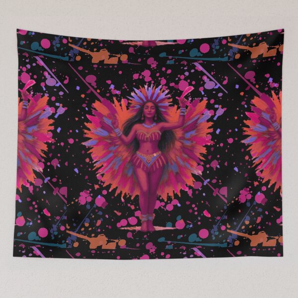 Item preview, I've Got Soca in My Soul - Magenta Carnival Mas Design designed and sold by CaribbeanSoul868.