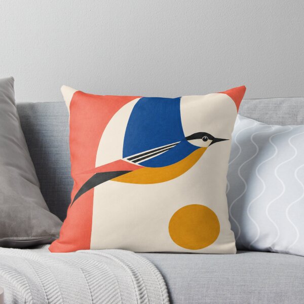 Aperçu de l'œuvre Décoration murale rétro oiseau | The Arc Mid Century Print créée et vendue par Filora Atelier | Bird Art.