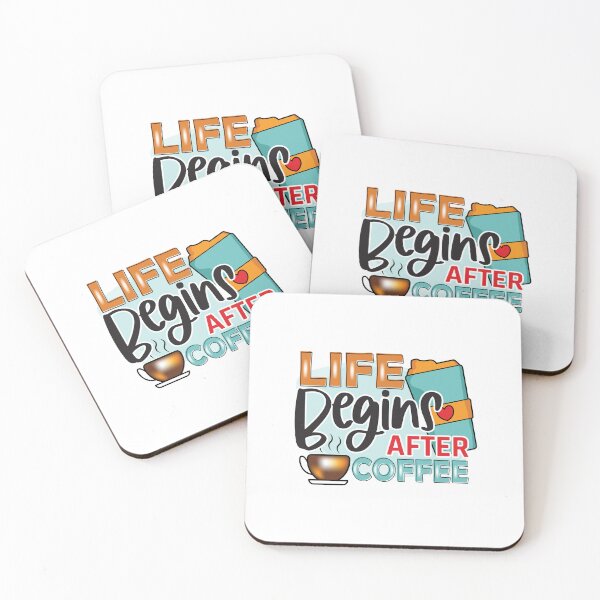 Item preview, Life Begins After Coffee Morning Ritual Humor designed and sold by CleanDecor.