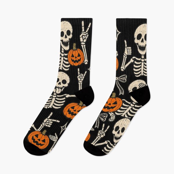 Item preview, Retro Halloween Funny Skeleton Bow designed and sold by Daisy Grimes.