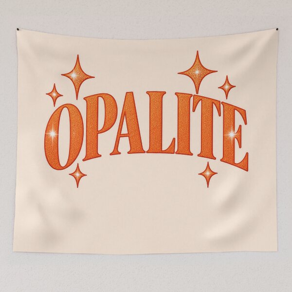 Item preview, Copy of NOW THE SKY IS OPALITE SHOWGIRL TEXT designed and sold by taylorvinyls.