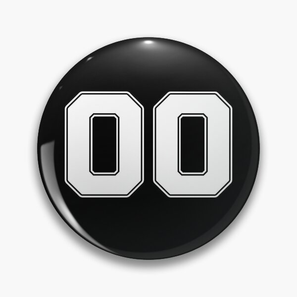 Item preview, 00 | Jersey Number 00 | Shirt Number 00 (White) designed and sold by STUDIO-72.