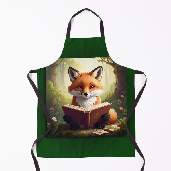 Item preview, Fairy fox reading designed and sold by Visualfuse.