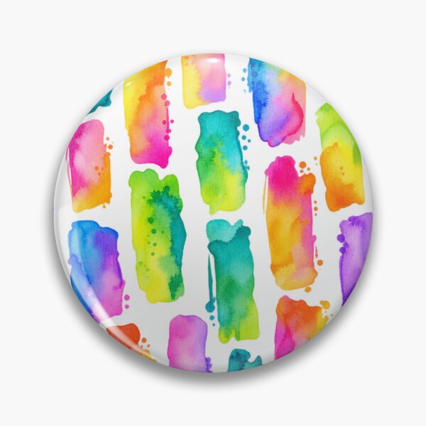 Artikelvorschau, Lebhaftes Aquarellpinselstrichmuster entworfen und verkauft von Fun In The Sun .