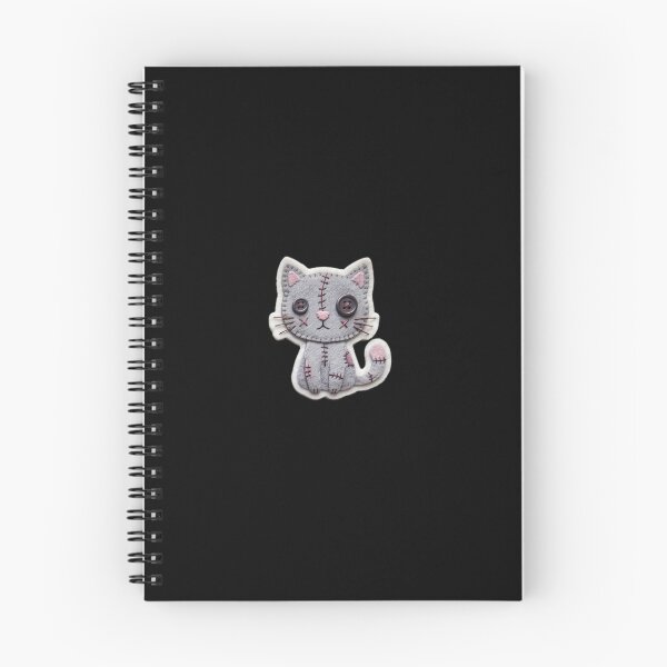 Item preview, Cute Stitched Felt Cat Patch Art Illustration designed and sold by KPT Art & Design.