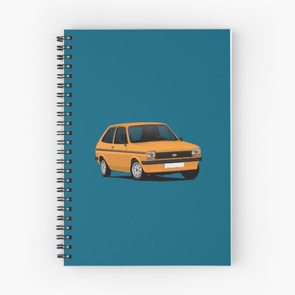 Item preview, Fiesta Mk1 Cornering - Orange with Black Stripes designed and sold by knappidesign.