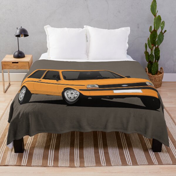 Item preview, Fiesta Mk1 Cornering - Orange with Black Stripes designed and sold by knappidesign.