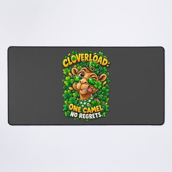 Item preview, Cloverload, One Camel, No Regrets – Funny Graphic T-Shirt designed and sold by Camel & Quirk.