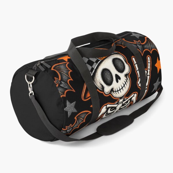 Item preview, Retro Halloween Toddler Boy Skeleton Cap designed and sold by Daisy Grimes.
