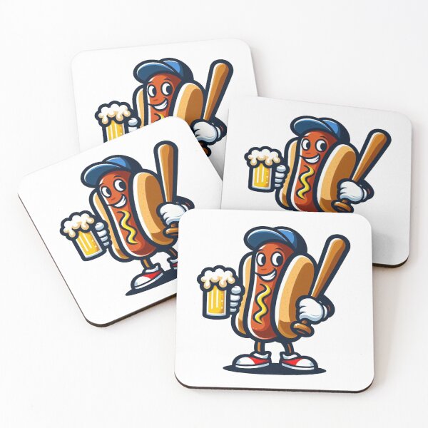 Item preview, Cervezas, salchichas, béisbol designed and sold by theprinterdad.