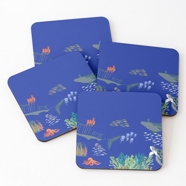 Item preview, Under the Sea - Caribbean Reef & Ocean Life Pattern designed and sold by CaribbeanSoul868.