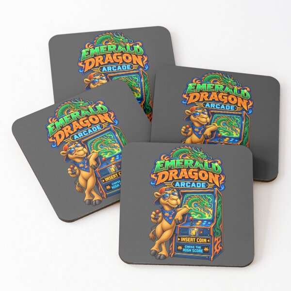 Artikelvorschau, Emerald Dragon Arcade – Lustiges irisches St. Patrick's Day T-Shirt mit Grafik entworfen und verkauft von Camel & Quirk.