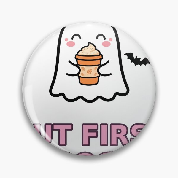 Item preview, But First Boo Cute Ghost Pumpkin Spice Latte Halloween Shirt designed and sold by BoldcreationsM.
