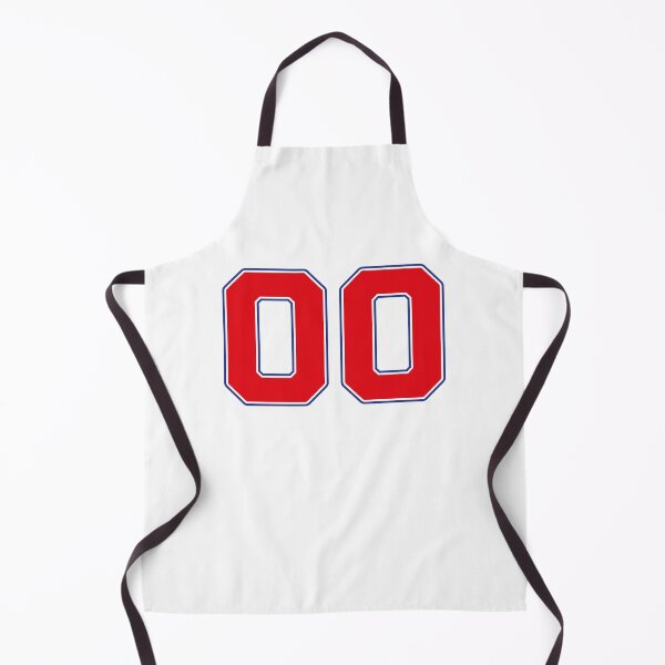 Item preview, 00 | Jersey Number 00 | Shirt Number 00 (Red / Blue) designed and sold by STUDIO-72.