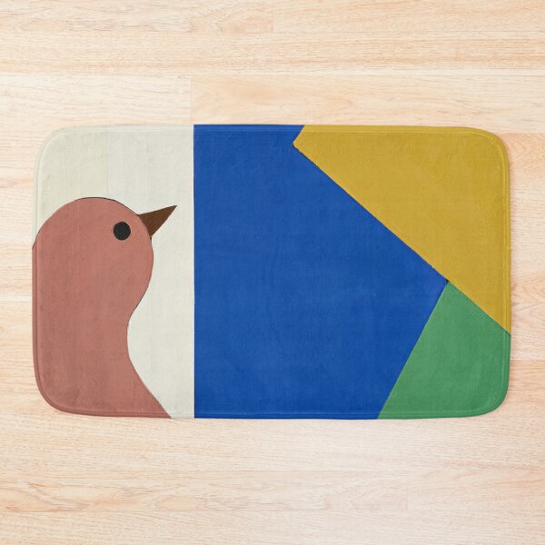 Artikelvorschau, Abstrakte geometrische Vogelkunst – „Vogel zwischen kühnen Formen“ entworfen und verkauft von Filora Atelier | Bird Art.