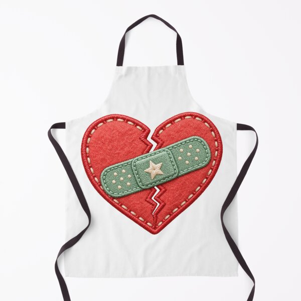 Item preview, Stitched heart and healing bandage designed and sold by sasaPRO.