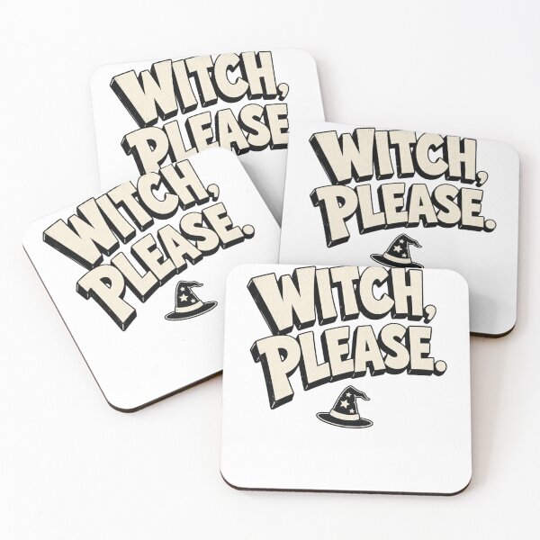 Item preview, Witch Please Funny Sassy Witch Retro Halloween Art designed and sold by SedaMythica.