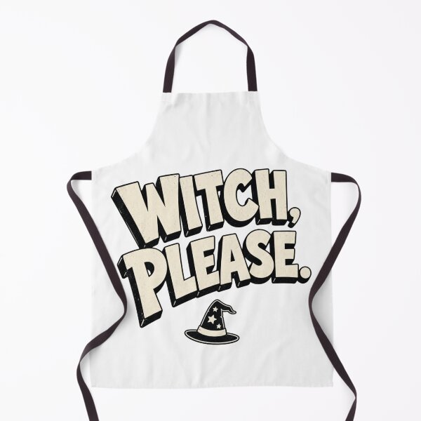 Item preview, Witch Please Funny Sassy Witch Retro Halloween Art designed and sold by SedaMythica.