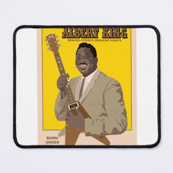 Item preview, Albert King Legend In Blues Poster Design designed and sold by AbstractAngstt.