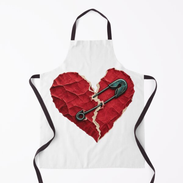 Item preview, Broken heart held together by a pin designed and sold by sasaPRO.