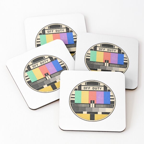 Item preview, Off-duty and retro TV test pattern designed and sold by sasaPRO.