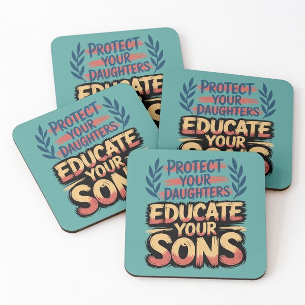 Item preview, Protect Your Daughters Educate Your Sons - Empowering Message designed and sold by Endless7Art.