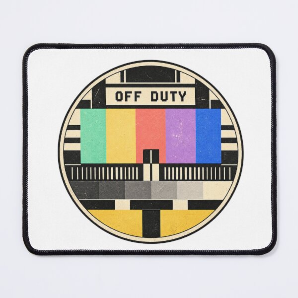 Item preview, Off-duty and retro TV test pattern designed and sold by sasaPRO.