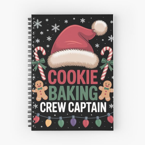 Item preview, Cookie Baking Crew Captain – Christmas Holiday Baker Ar designed and sold by jkrphoto.