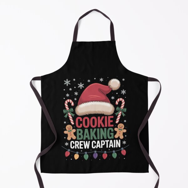 Item preview, Cookie Baking Crew Captain – Christmas Holiday Baker Ar designed and sold by jkrphoto.