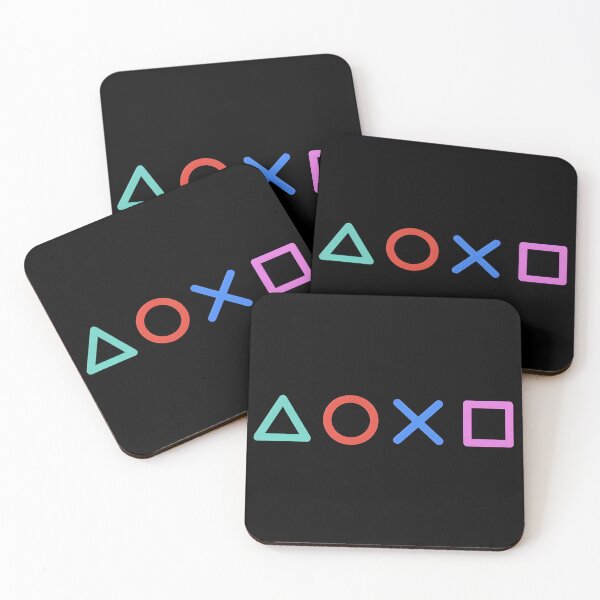 Item preview, Colorful Gaming Controller Symbols designed and sold by Dragstrider.