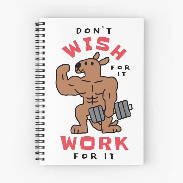 Item preview, Don't Wish for it, Work for it designed and sold by monkik.
