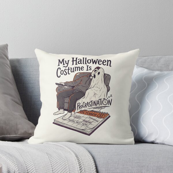 Item preview, My Halloween Costume Is Procrastination Lazy Ghost designed and sold by Itsheartshop.