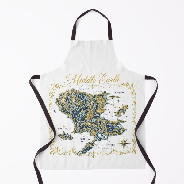 Item preview, Vintage Fantasy Kingdom Continent Cartography Map Art designed and sold by gwynnoble.