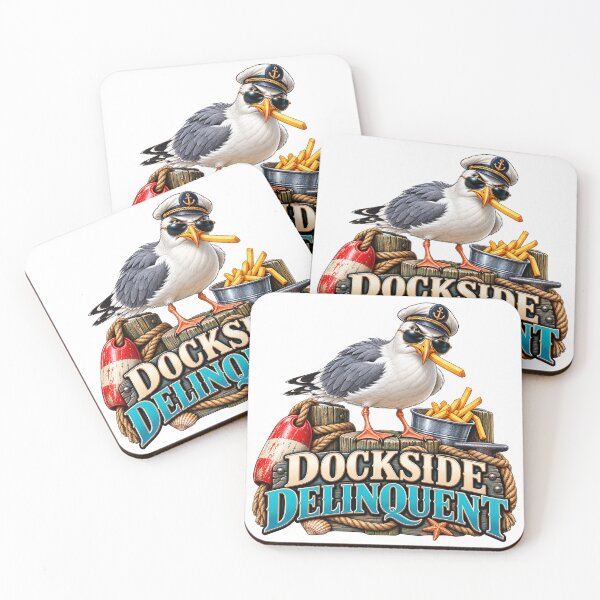 Item preview, Dockside Delinquent Seagull designed and sold by J-CCreations.